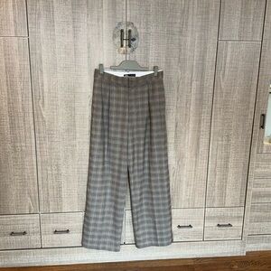 Zara Full Length Plaid‎ Pants